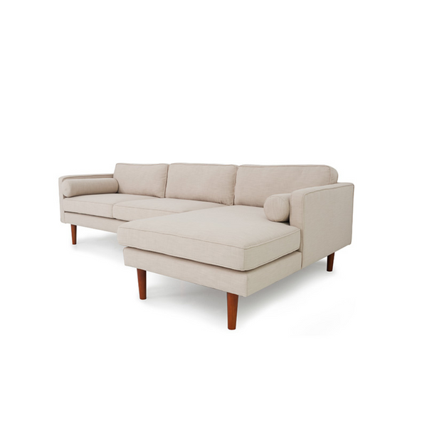 Seccional Vintage Dante - Beige