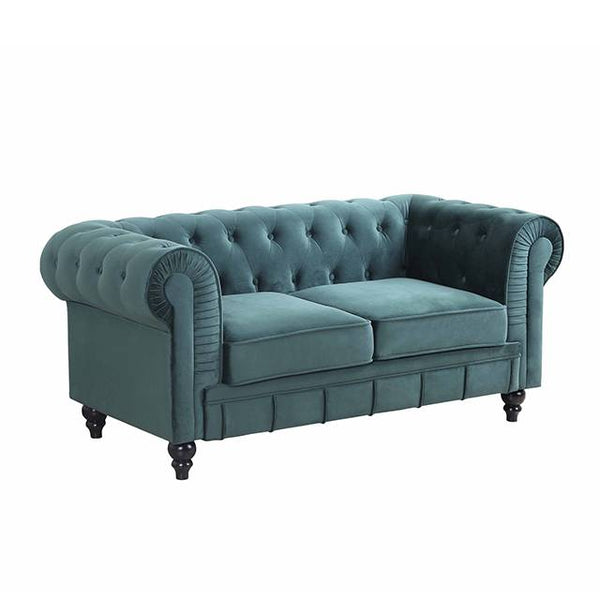 Sofá 2 Cuerpos Chesterfield - Verde